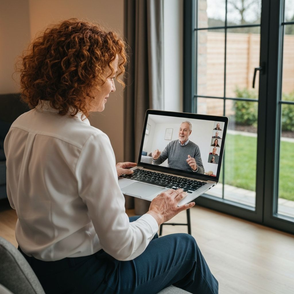 Online fysiotherapie via videoconsult